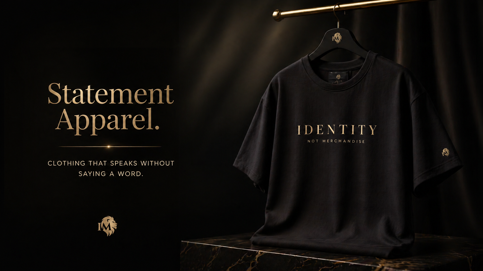 Statement Apparel tee from the I M collection